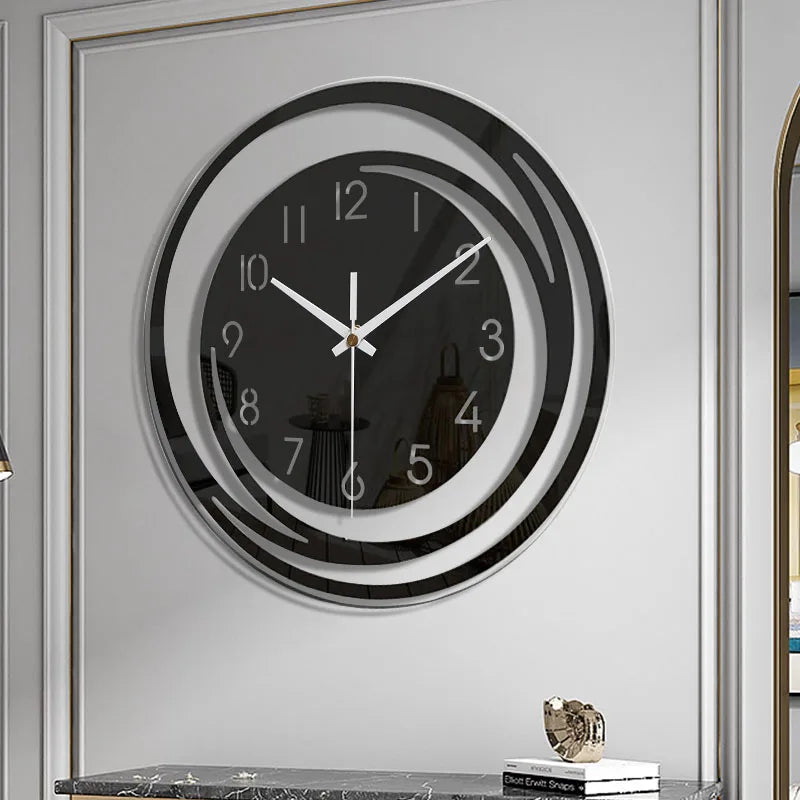 Stylish Nordic Acrylic Wall Clock – Silent, Modern Look for Your Home