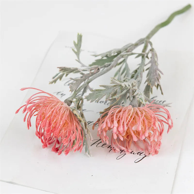 Elegant Art Chrysanthemum 38 cm | Realistic 10 cm Bloom