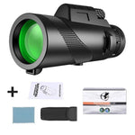 Entdecker 80x100 HD Zoom-Monokular: Tragbares Fernglas für Abenteuer