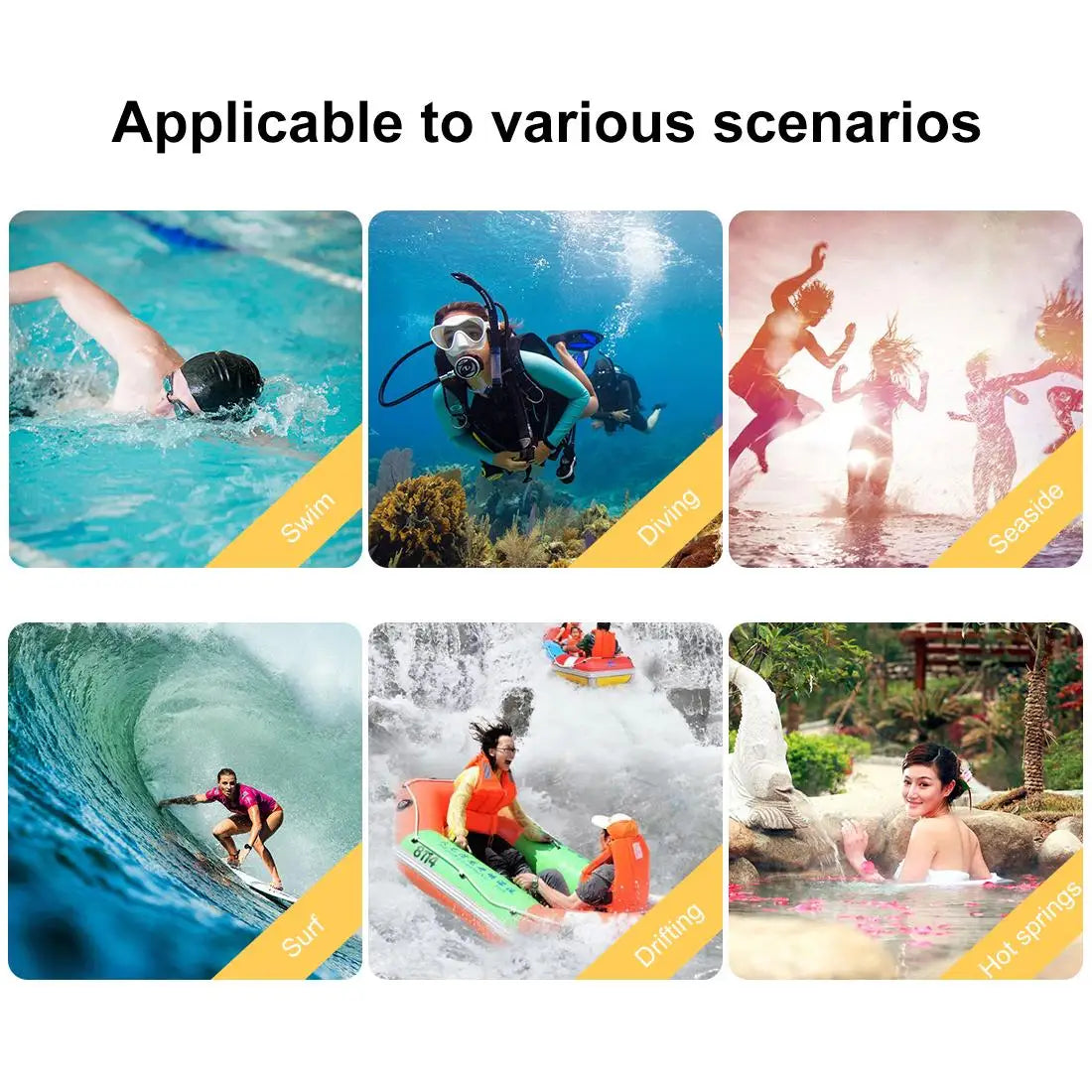 Wasserdichtes Tauchgehäuse für iPhone mit 40m Schutz und Touch-Steuerung – AquaGuard