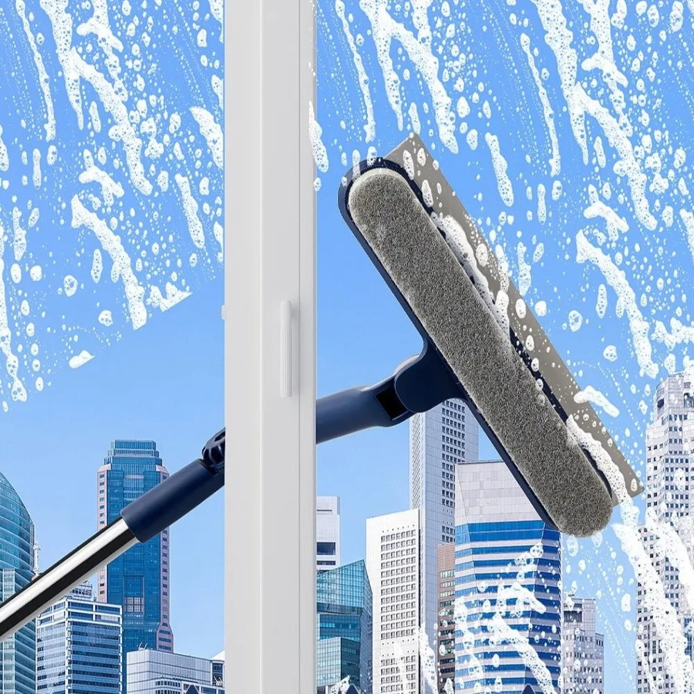 Fensterreiniger mit verlängerbarem Griff – Erreichen Sie mühelos alle Ecken