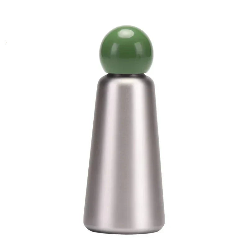 Elegante Edelstahlflasche mit doppeltem Farbdesign