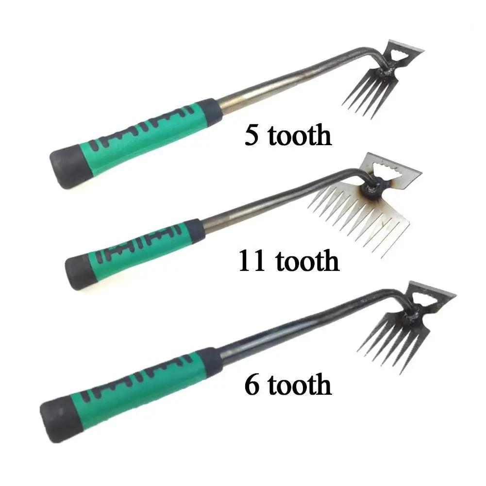 Gartenrechen mit Stahlzinken – Ergonomischer Griff