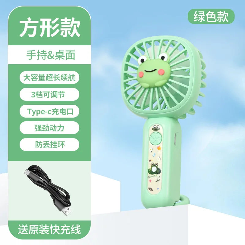 Breezy Friend – Portable Mini Fan with USB Charging
