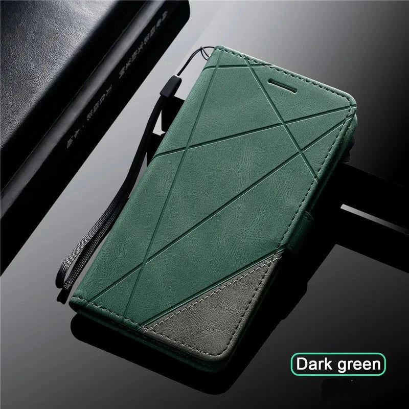 Elegant Leather Flip Case for Samsung Galaxy A-Series