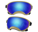 Verstellbare winddichte Hundesonnenbrille mit UV-Schutz