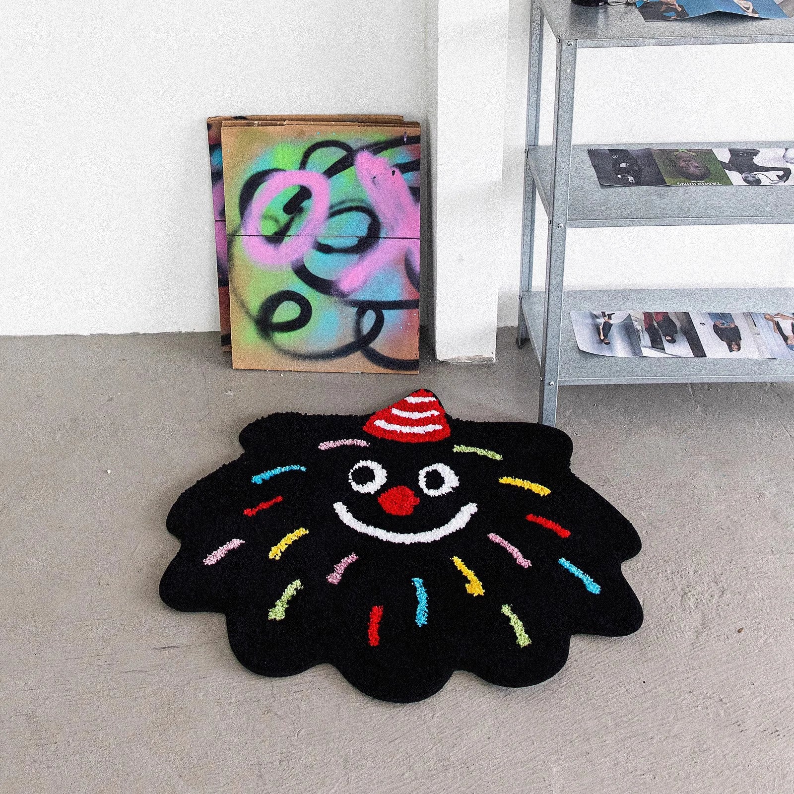 Schwarze Monster Matte