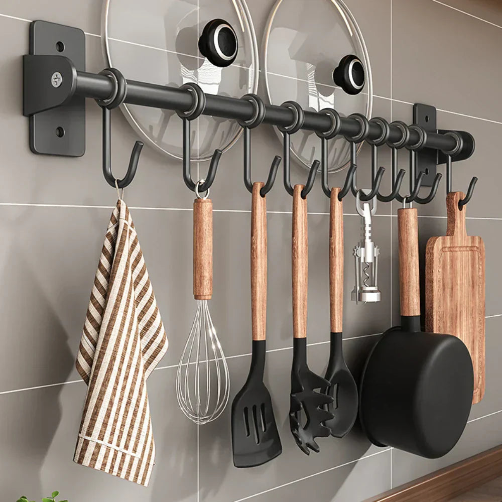 Practical wall shelf for the kitchen | Robust steel for organization