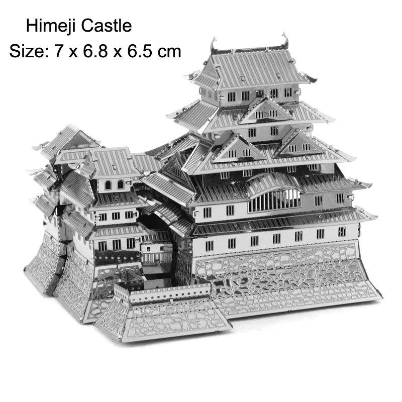 Kreatives 3D Metall Puzzle Set: Baue und Entdecke Weltwunder