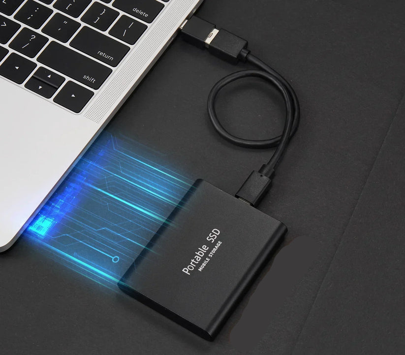 Blazing-Fast External SSD | USB 3.1 Type-C | 500GB–2TB