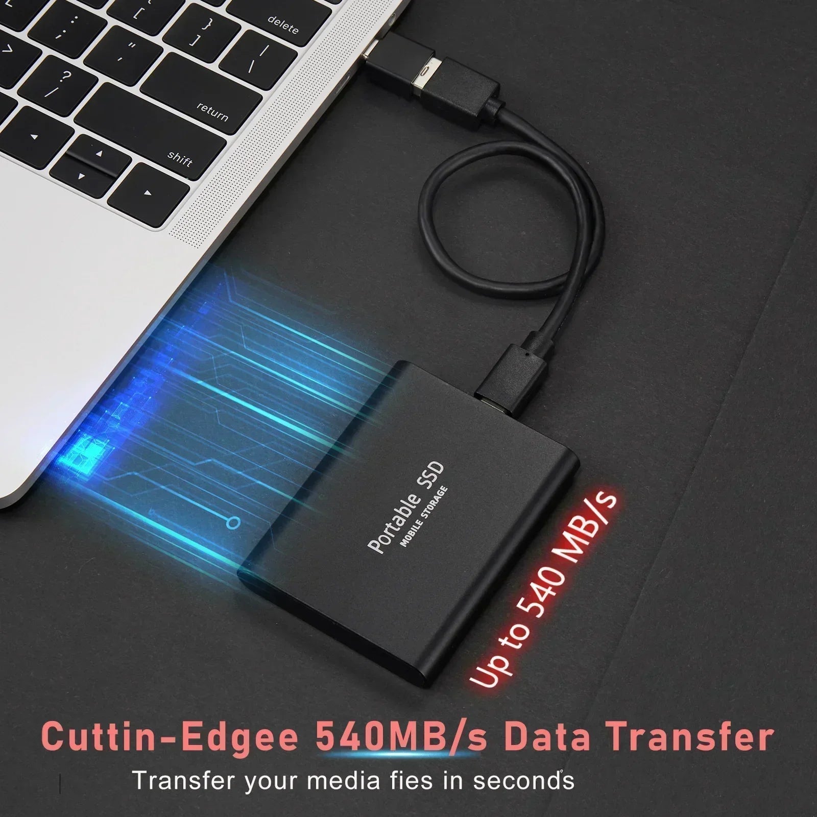 SpeicherPro | Schnelle 128GB SSD – Kompakt. Robust. Immer bereit.