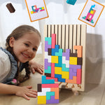 Familienfreundliches 3D Holzpuzzle für kreatives Spielen
