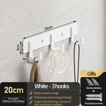 Elegant aluminum wall and door hooks for every room