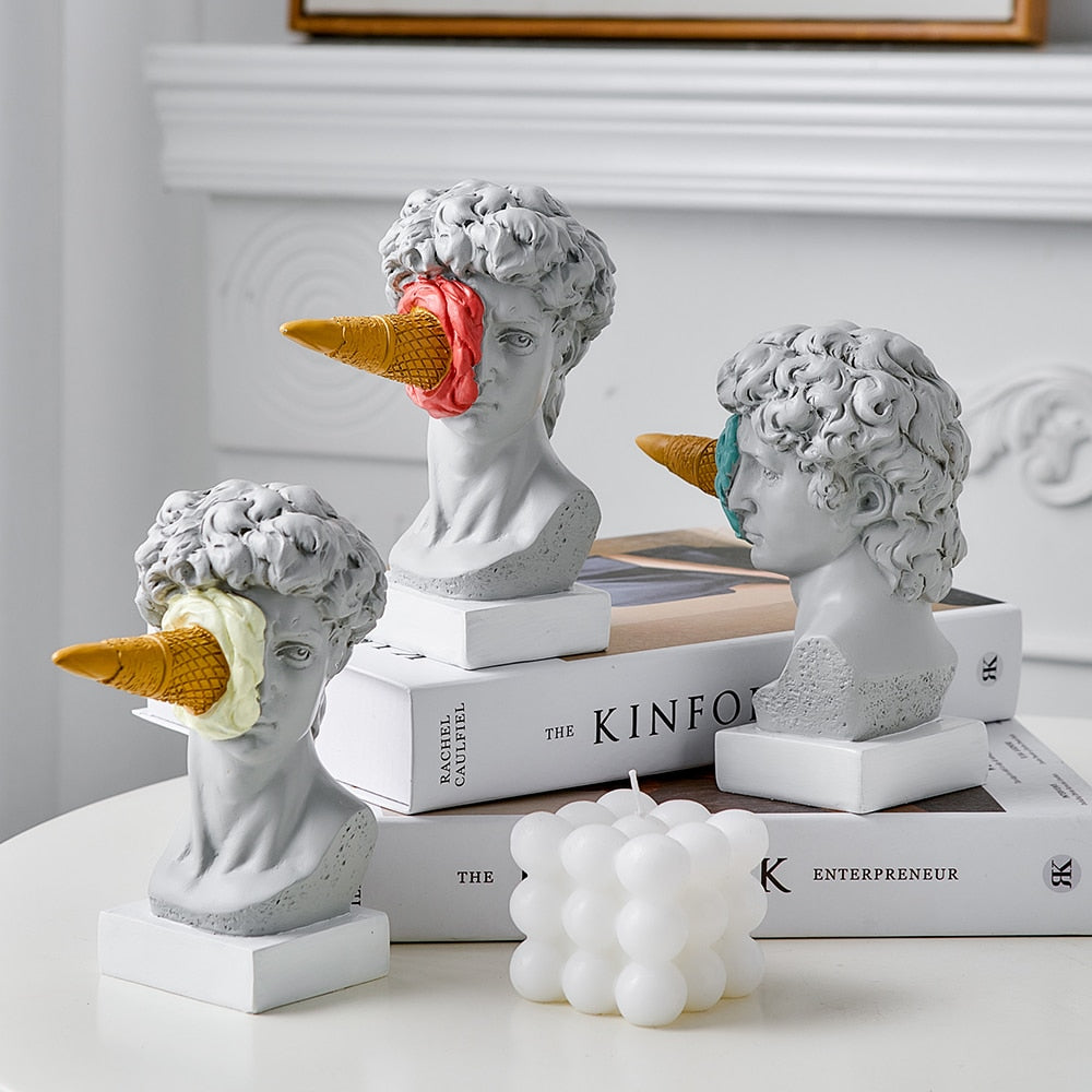 Kunstvolle Skulptur für modernes Wohndesign – Abstrakte Evolution
