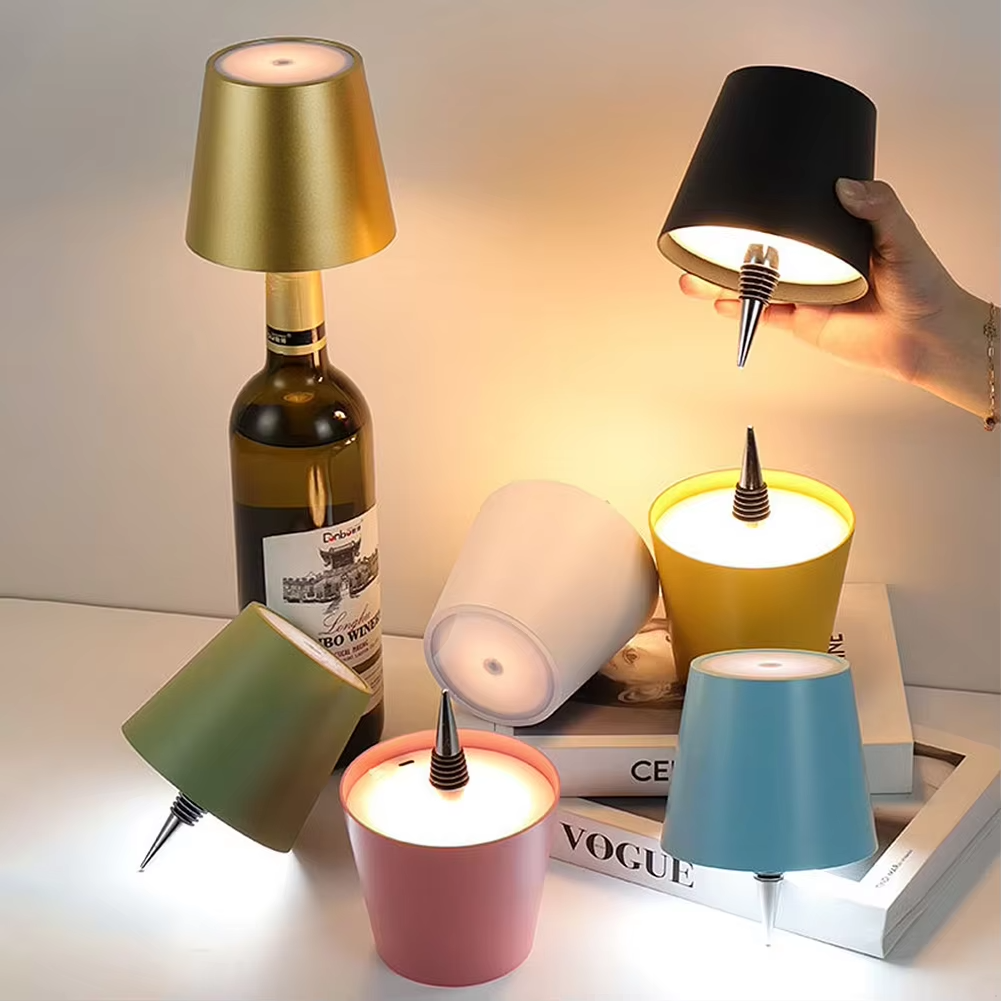 Flaschenlicht mit USB-Aufladung für stimmungsvolle Abende