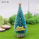 Festive Miniature Tree | Handcrafted from cedar and pine | Table decoration & Christmas figurine 4.5–13 cm