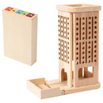 Entdecke den Lernspaß mit dem Holzspielturm für Kinder