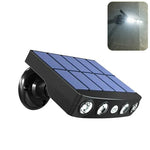 Solare Außenleuchte mit Bewegungsmelder | 4 LEDs | Wetterfest & Kabellos