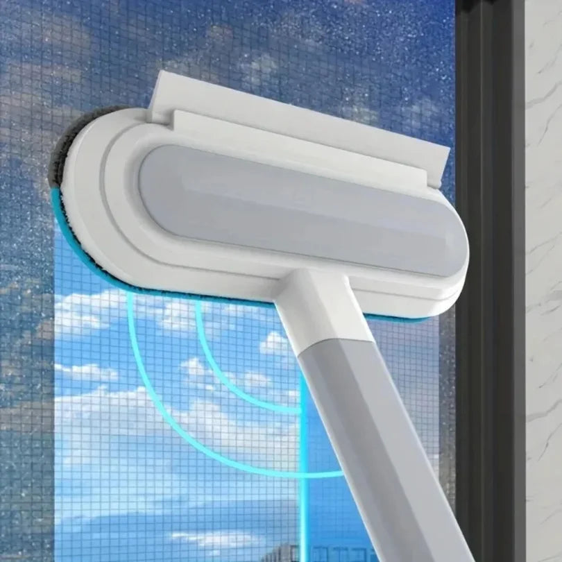 Fensterreinigungsbürste – Für streifenfreies Glas, trocken & nass