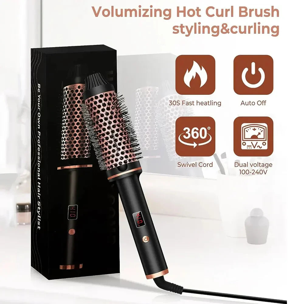 StyleMaster Pro | 3-in-1 Hair Styling Device | Anti-Scald & Ionic Care
