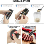 Smart SpiceMaster | Automatischer Salz- und Pfeffermühle mit Gravitation