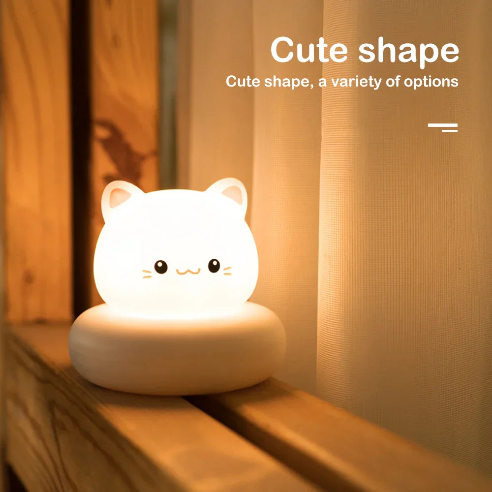 Gentle LED Night Light for Children | Dimmable & Portable