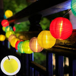 Solarbetriebene Laternenlichterkette – Wasserdicht und Stimmungsvolle Beleuchtung