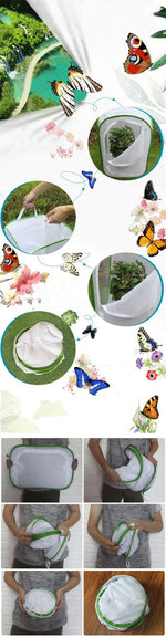 Insect Observation Net | Foldable Enclosure for Butterflies & Insects