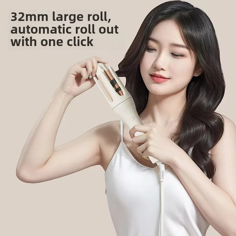 StyleMaster 2-in-1 Curling Wand & Hair Straightener | Automatic Rotating Function