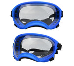 Verstellbare winddichte Hundesonnenbrille mit UV-Schutz