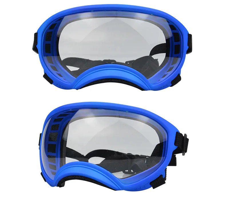 Verstellbare winddichte Hundesonnenbrille mit UV-Schutz