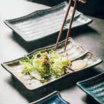 Elegante Keramikteller für Sushi-Liebhaber