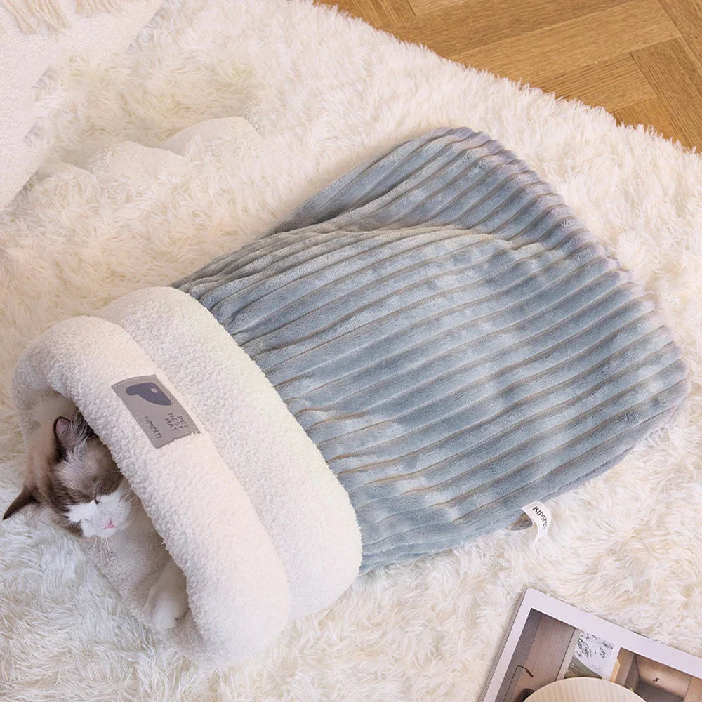3-lagiger Schlafsack für Katzen und kleine Hunde