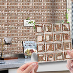 3D Wandfliesenaufkleber im Mosaikdesign