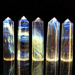 Crystal Clear Natural Quartz Obelisk | Spiritual Energy for Your Home