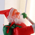 Hängende Weihnachtsdeko – Kletternder Santa Claus Figur für Fenster