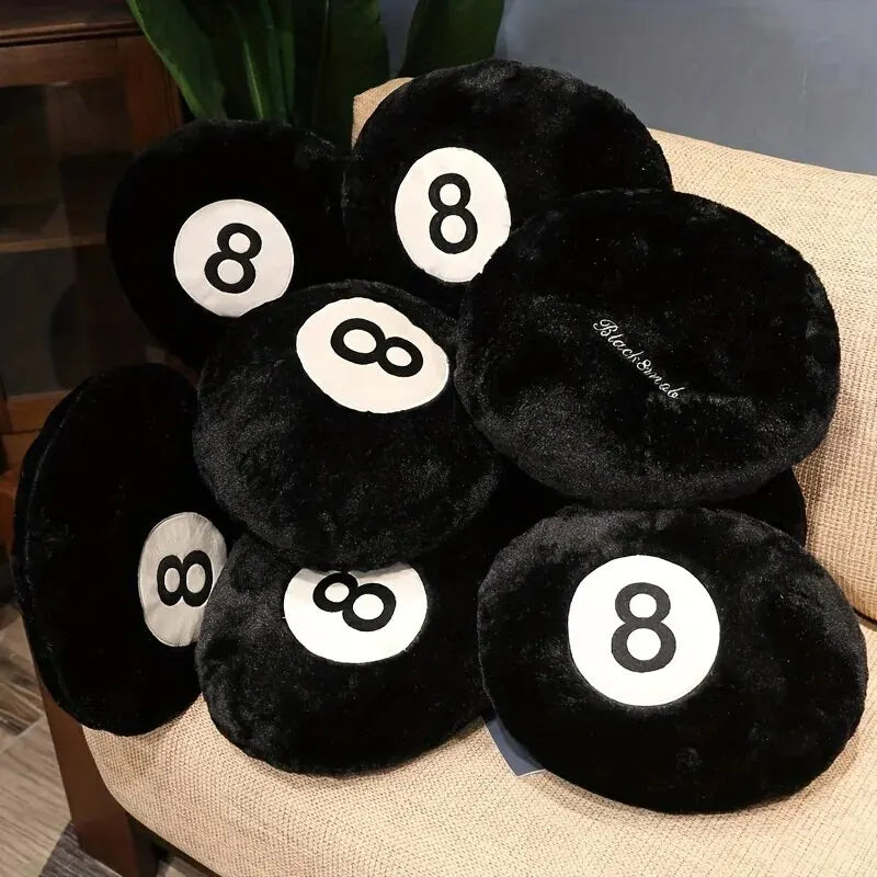 Billiard-Spaßkissen im 8-Ball Design