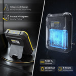 Digitaler Transistor mit 2-in-1 Voltprüfer – Kompaktgerät