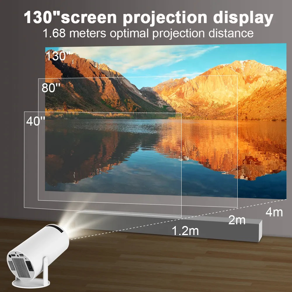 Outdoor Movie Fun | Portable Projector for Any Occasion