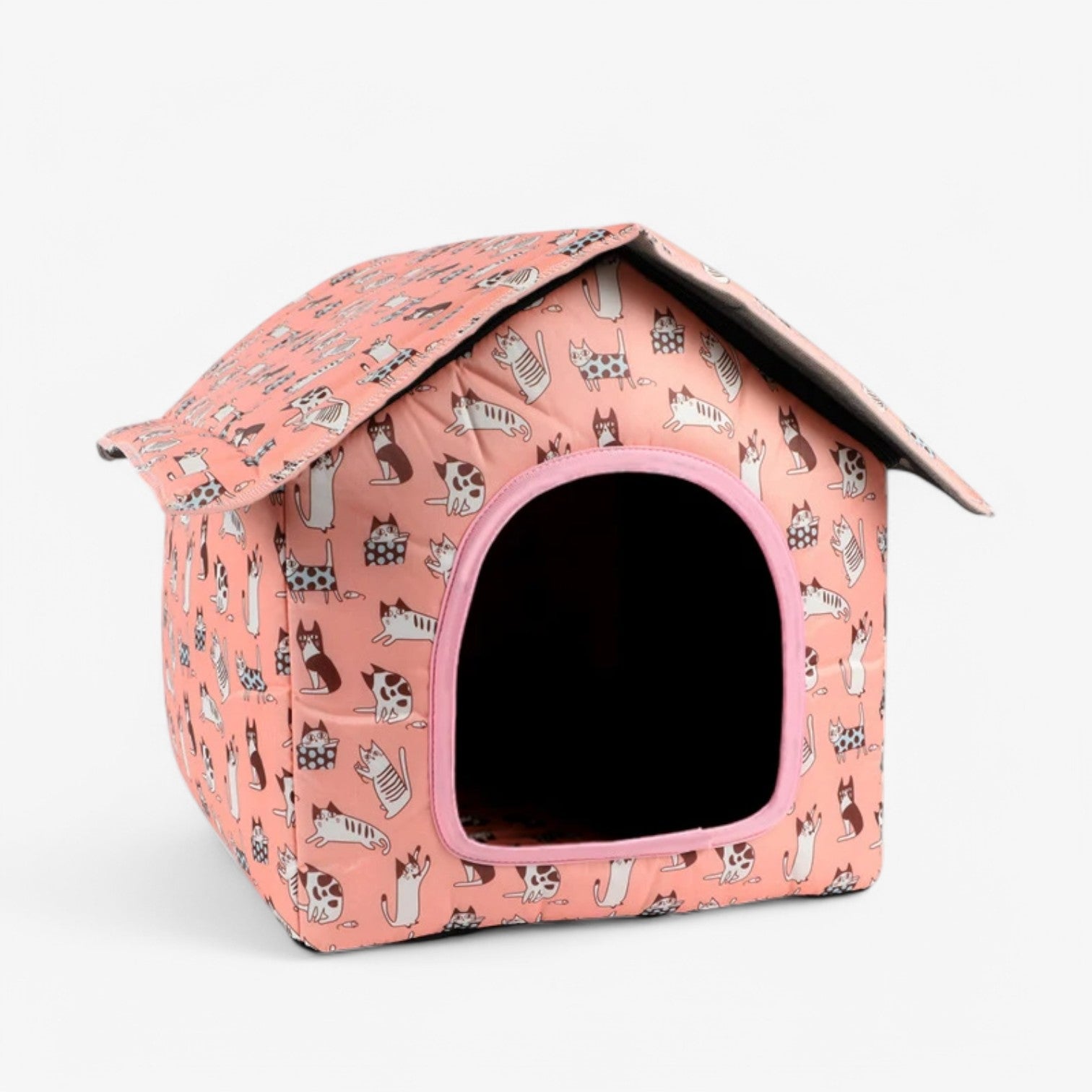 Wetterfestes Tierhaus "CozyNest" für Katzen und kleine Hunde