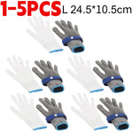 Schnittfeste Handschuhe aus Edelstahl - Optimaler Schutz für Küche und Garten