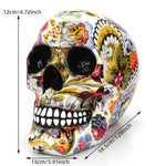 Kunstvolles Totenschädel-Dekor mit Mexikanischem Design