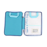 KlarSafe A4 Document Folder | Waterproof & Practical | Space-saving with Carry Handle