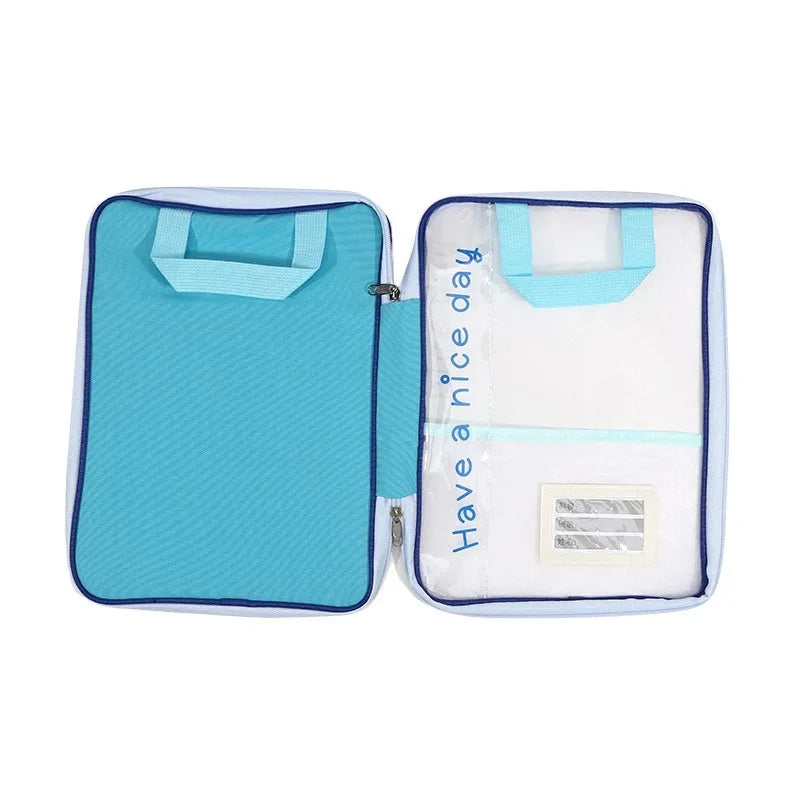 KlarSafe A4 Document Folder | Waterproof & Practical | Space-saving with Carry Handle