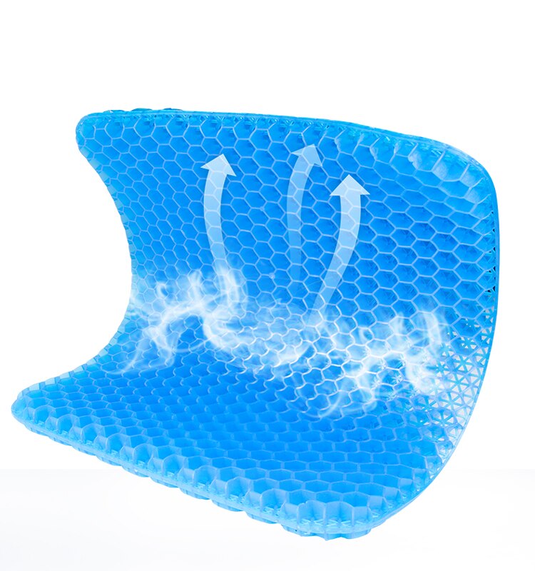 ComfortPlus - Ergonomic Gel Seat Cushion for Pain-Free Sitting