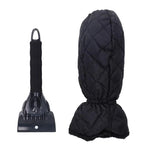 WinterWächter Ice Scraper with Fleece Glove | Warm & Waterproof | Scratch Protection for Your Vehicle