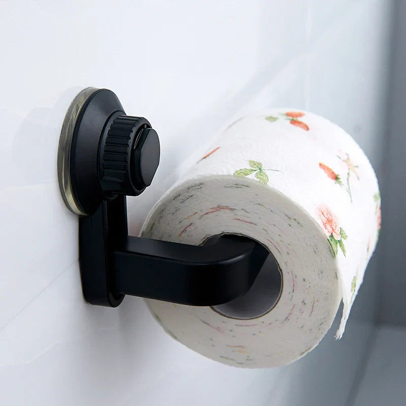 SaugFix | Wall Mount for Toilet Paper and Towels | Easy to Install, Sturdy, and Waterproof | Ideal for Bathroom, Kitchen & RV