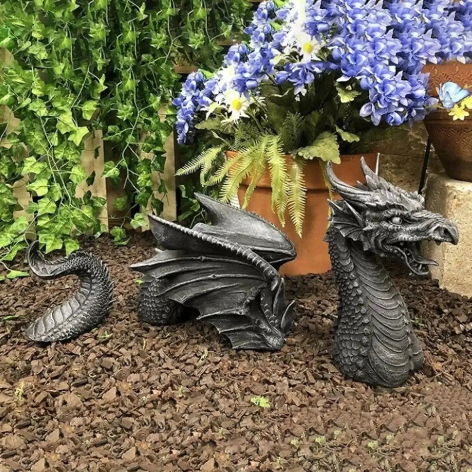 Mystical Dragon Magic for Your Garden | Whimsical Sculpture