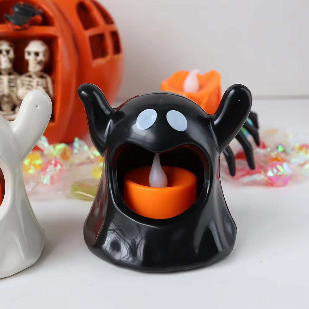 Lampen für Halloween – LED-Geisterbeleuchtung mit Batteriebetrieb