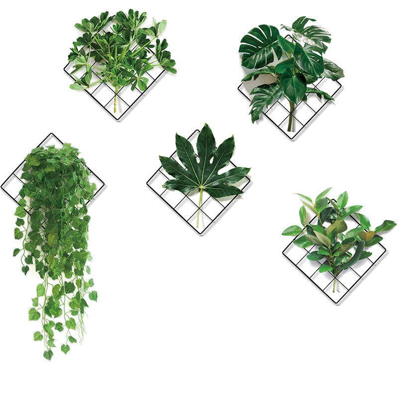 3D Grüne Naturpflanzen Wanddekoration | NaturStyle